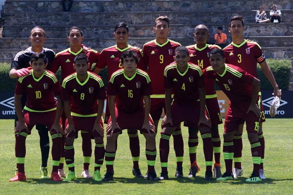 Actuaciones con la vinotinto Sub-17 en la COPA UC 2018 