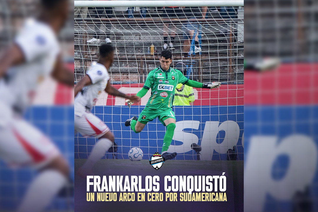 Arco en CERO para Frankarlos en Sudamericana