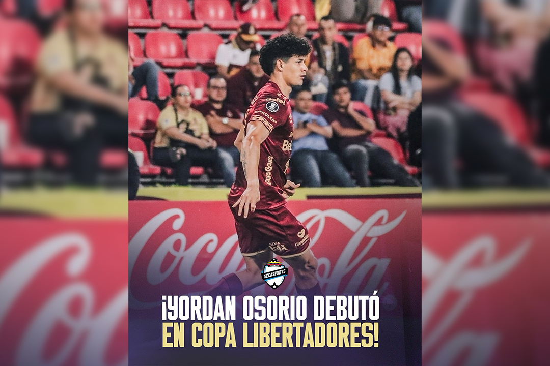 ¡Osorio debuta en Copa Libertadores!
